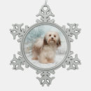 Search for havanese dog christmas tree decorations Animal
