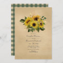 Search for rustic sunflower invitations Fall