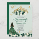 Search for emerald butterfly invitations Tiara