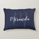 Search for navy blue cushions Script