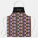 Search for black and white chevron aprons Background
