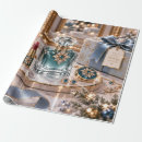 Search for luxury christmas wrapping paper Blue