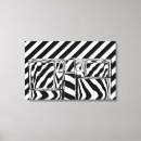 Search for black and white stripes canvas prints Abstract
