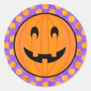 Search for polka dot pattern stickers Round