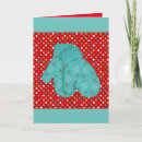 Search for mitten christmas cards Red