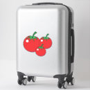 Search for vegetable bumper stickers Red