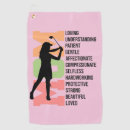 Search for women golf towels Typography