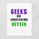 Search for geeks postcards Geeky