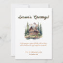 Search for mountain cabin christmas cards Woodland