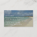 Search for beach scene business cards Ocean