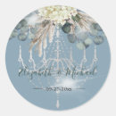 Search for chandelier wedding stickers Blue