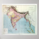 Search for vintage india map posters Maps