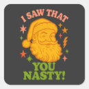 Search for funny santa stickers Holiday humor