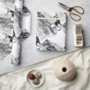 Search for winter forest animal wrapping paper Deer