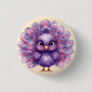 Search for fantasy birds badges Colourful