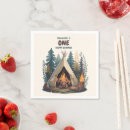Search for happy camper napkins 1st birthday