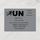 Search for athletic business cards Training