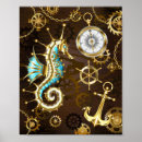 Search for seahorse posters Antique