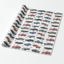 Search for muscle car wrapping paper Vintage