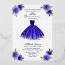 Search for royal blue quince invitations Watercolor