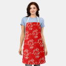 Search for ho ho holiday aprons Red