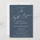 Search for navy rehearsal dinner invitations Classic
