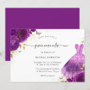 Search for purple rose invitations Floral