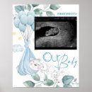 Search for ultrasound photo baby shower Blue