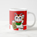 Search for japanese cat mugs Maneki neko