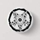 Search for satanic pentagram badges Wicca