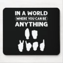 Search for anything but mousepads World