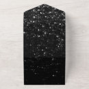 Search for bling invitations Black