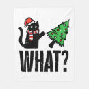 Search for funny christmas blankets Xmas