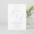 Search for pastel blue wedding invitations Classic