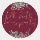 Search for goth wedding stickers Gold