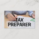 Search for income tax business cards Preparation