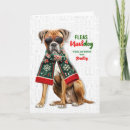 Search for boxer christmas cards Dog lovers