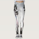 Search for palm tree leggings Black