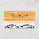 Search for optometry business cards Spectacles