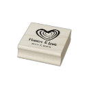 Search for fun rubber stamps Heart