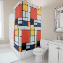 Search for mondrian shower curtains Abstract