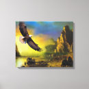 Search for flying eagle canvas prints Bird