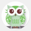 Search for cute cartoon owl stickers Birthday