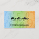 Search for mathematics teacher business cards Accountant