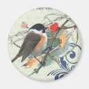 Search for vintage bird magnets Damask