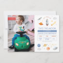 Search for outer space birthday invitations Universe