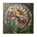 Search for stained glass tiles Floral
