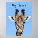 Search for funny giraffe posters Wildlife