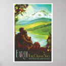 Search for space travel posters Mid century modern
