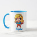 Search for the future is female mugs Super hero